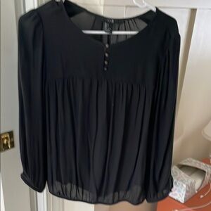 Elegant Black Women's Top
